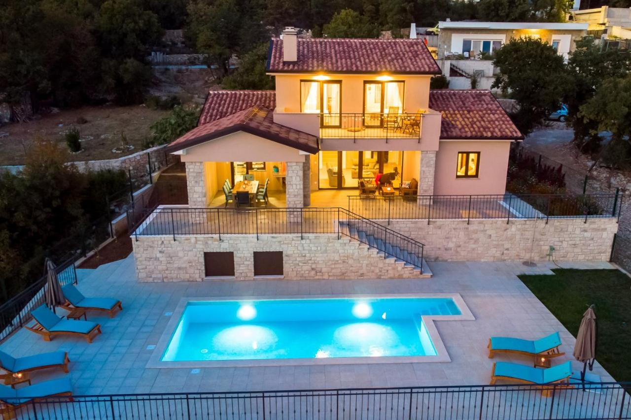 Villa Teza, Amazing View Glavani Buitenkant foto