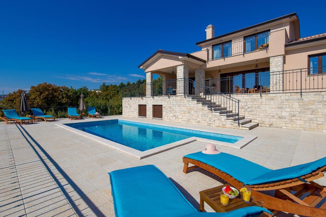 Villa Teza, Amazing View Glavani Buitenkant foto