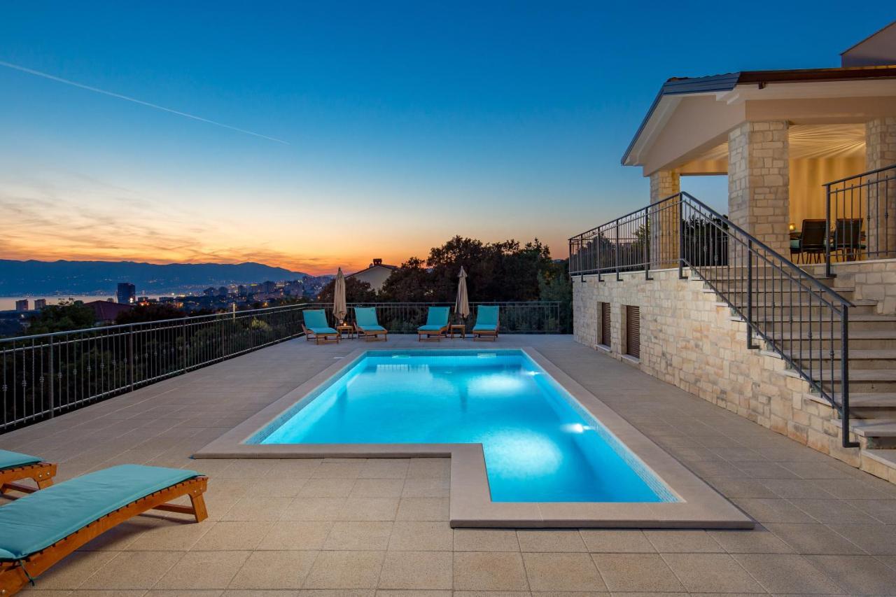 Villa Teza, Amazing View Glavani Buitenkant foto